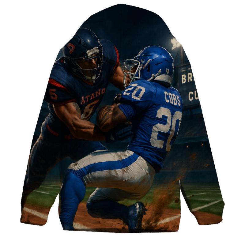 Clash At The Diamond Line printed hoodies