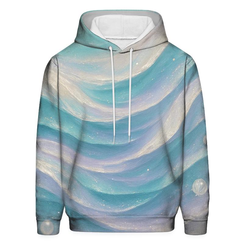 Opal Tidal Wave designer hoodies