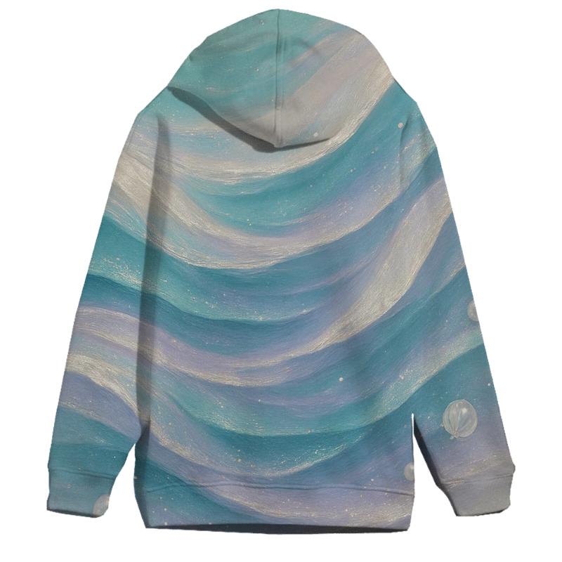 Opal Tidal Wave designer hoodies
