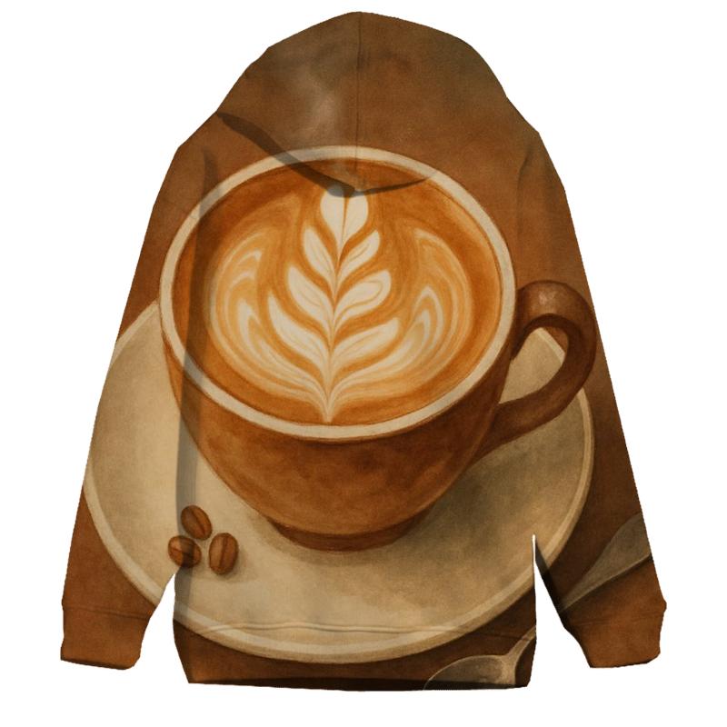 Latte Bloom hoodies fashion
