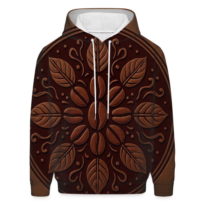 Bean Mandala designer hoodies
