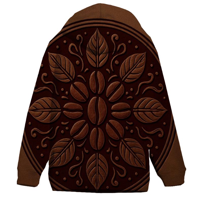 Bean Mandala designer hoodies