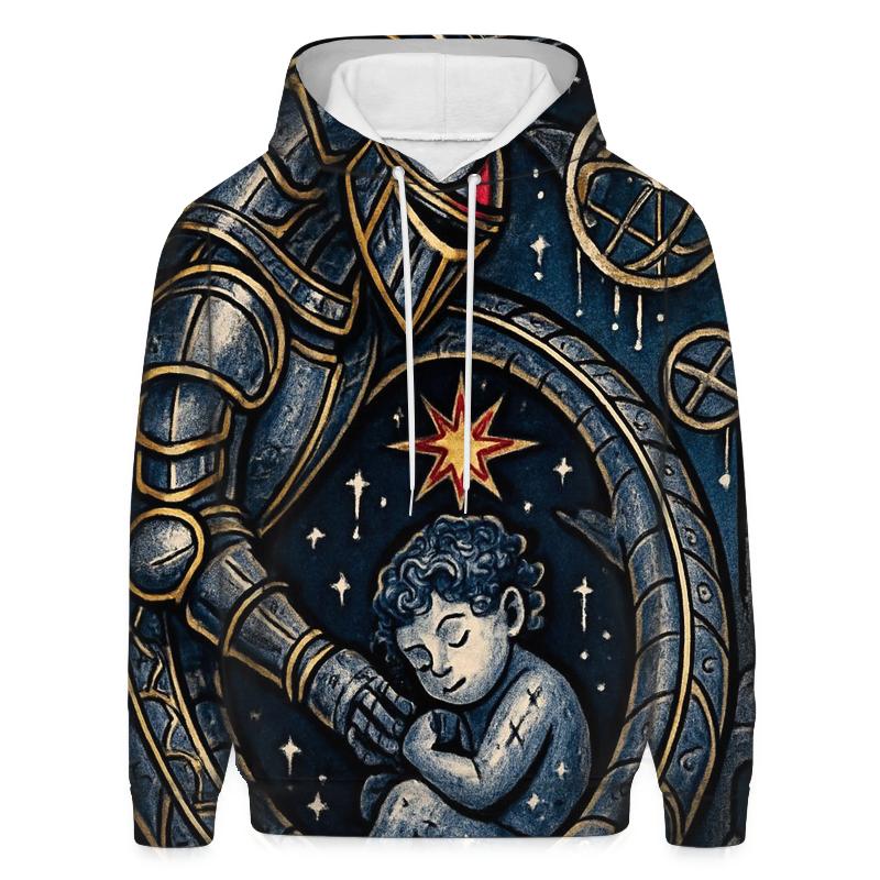 Starforged Ouroboros Knight premium hoodies