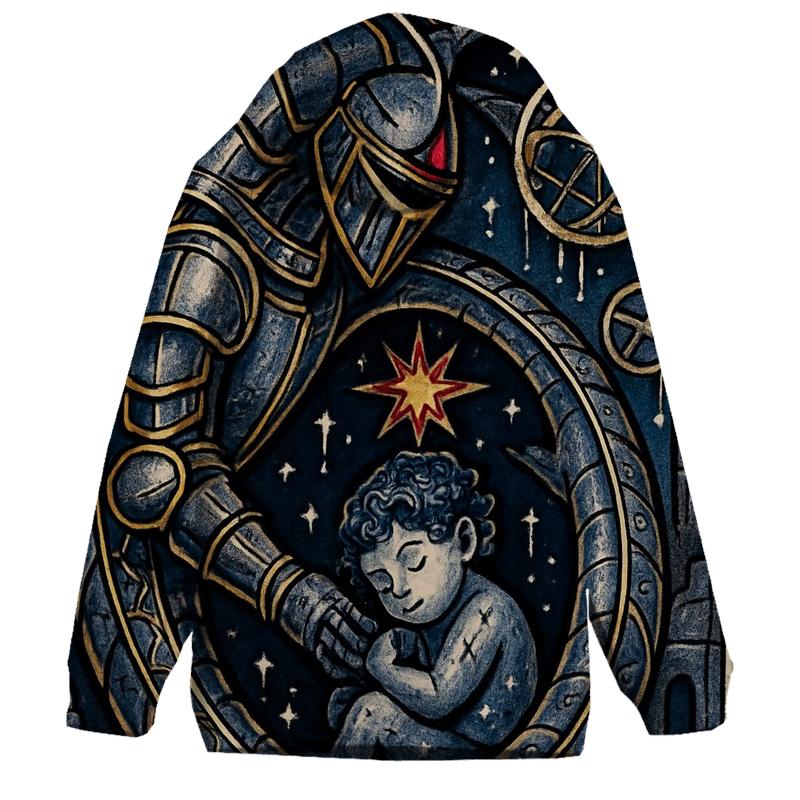 Starforged Ouroboros Knight premium hoodies