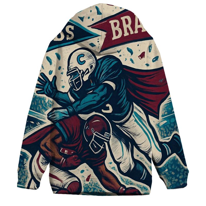 Pennant Rush Tackle custom hoodies