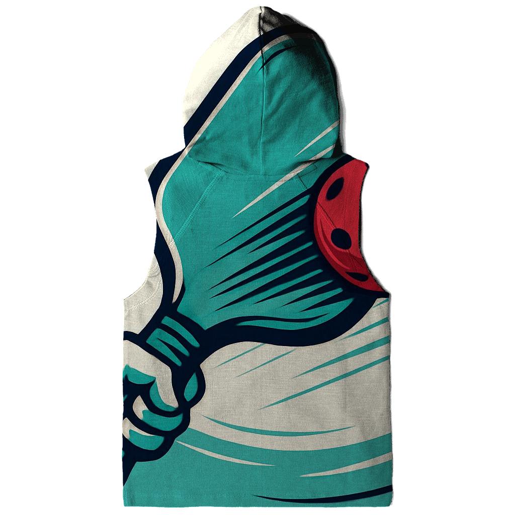 Table Tennis Motion Study zip-up hoodies