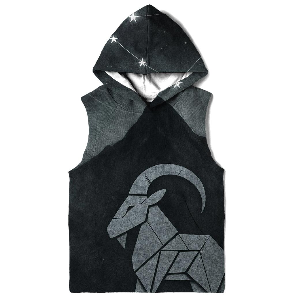 Capricorn Mountain Goat Nebula heavyweight hoodies