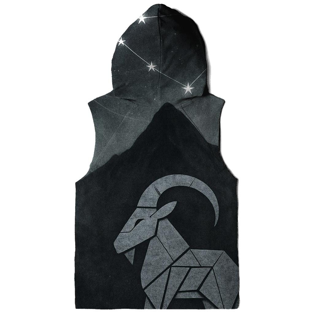 Capricorn Mountain Goat Nebula heavyweight hoodies