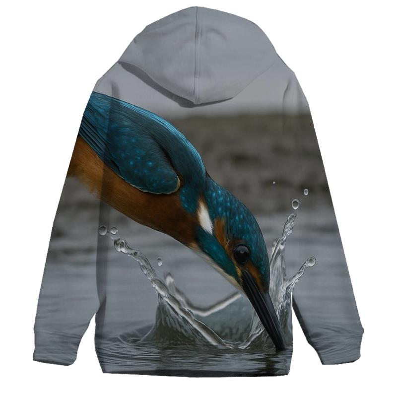 Estuary Glass Kingfisher Strike hoodie trends