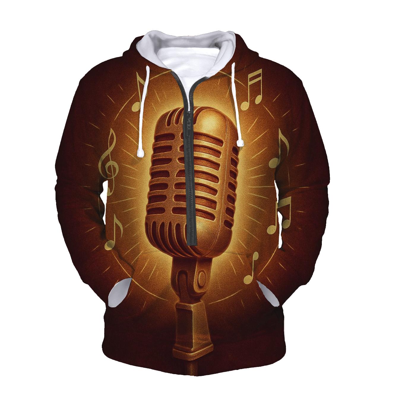 Microphone Halo hoodie designs