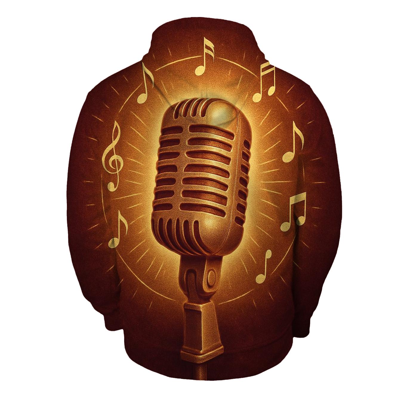Microphone Halo hoodie designs