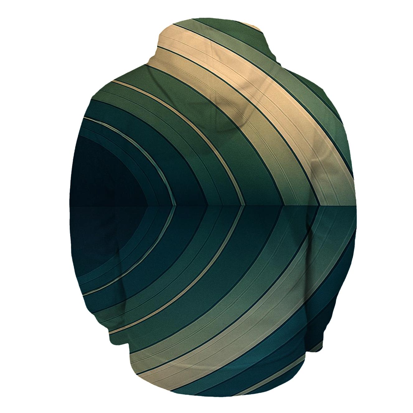 Ring Plane Horizon printed hoodies