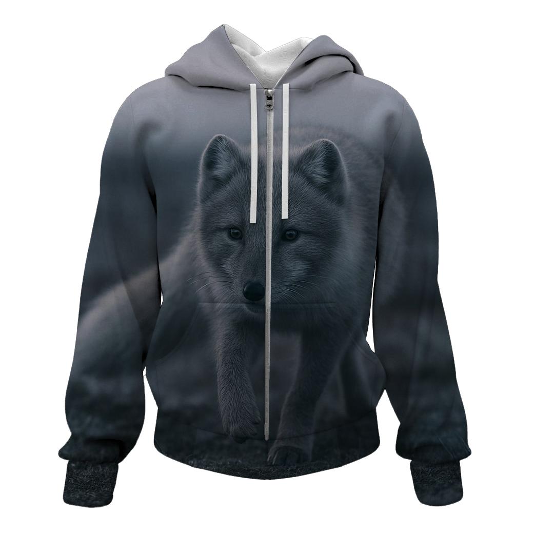Tundra Loom Arctic Fox Hunt hoodie trends