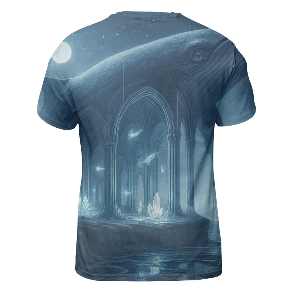 Cerulean Whale Cathedral custom all-over print shirts