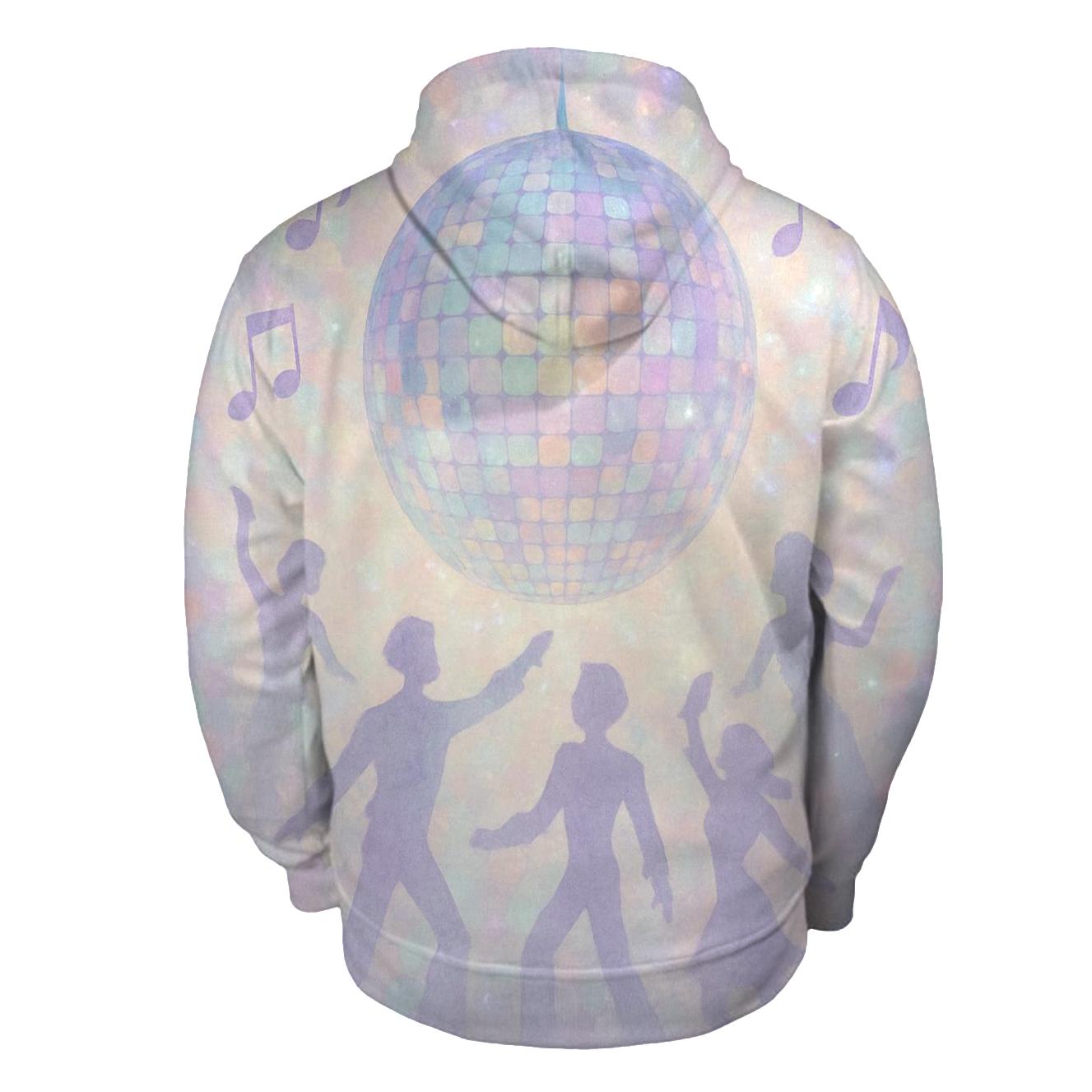 Disco Dot Mosaic premium hoodies