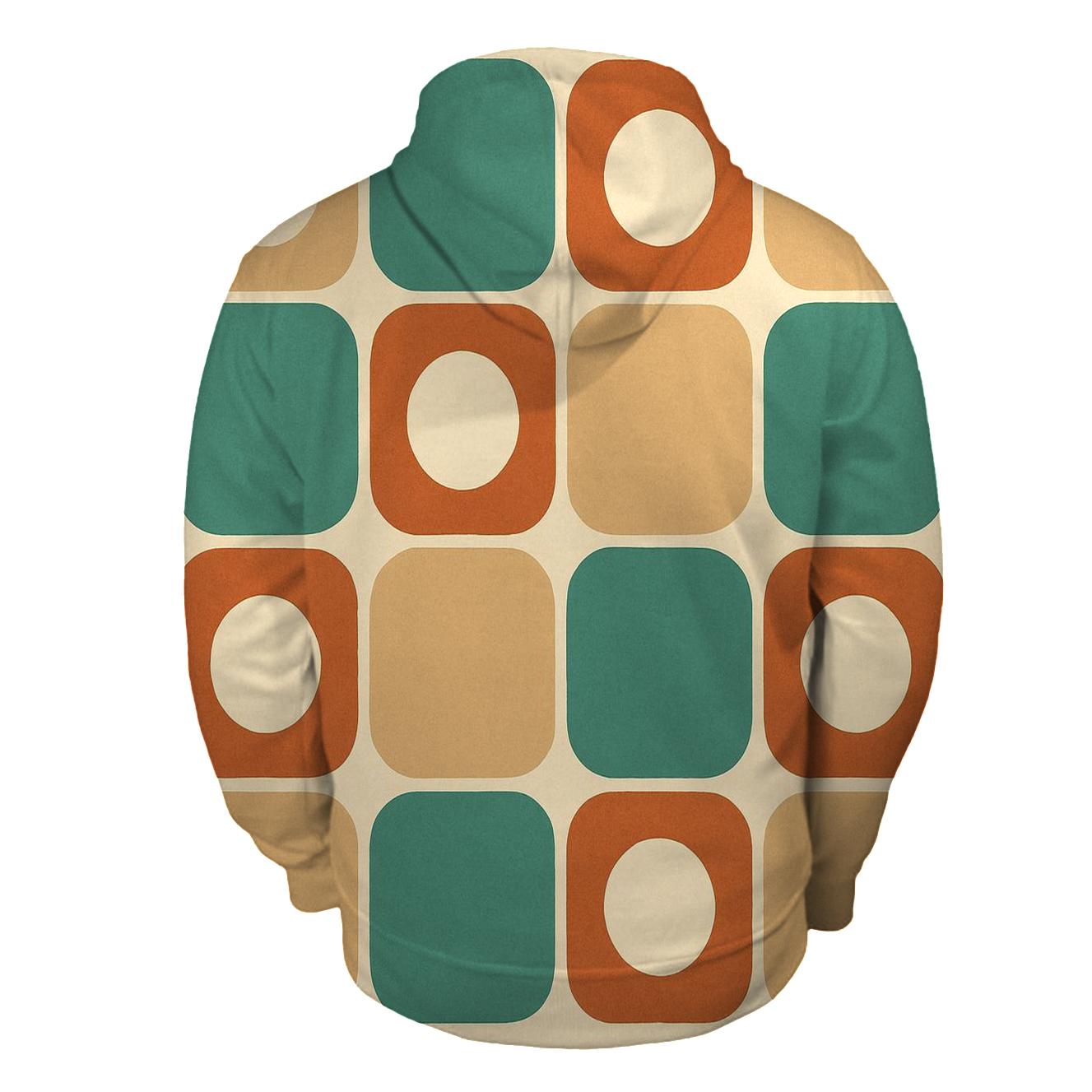 Toast And Teal Checker designer hoodies
