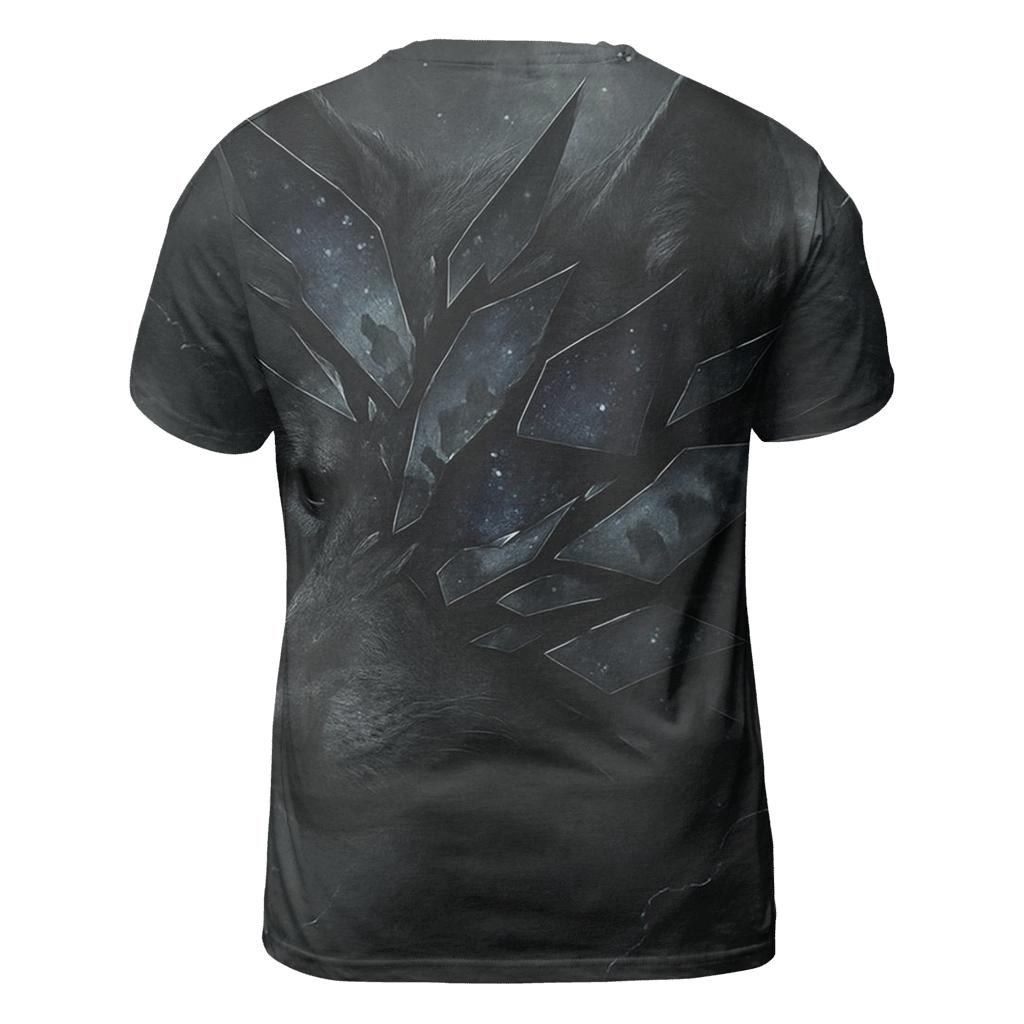 Shattered Mirror Wolf personalized full print shirts