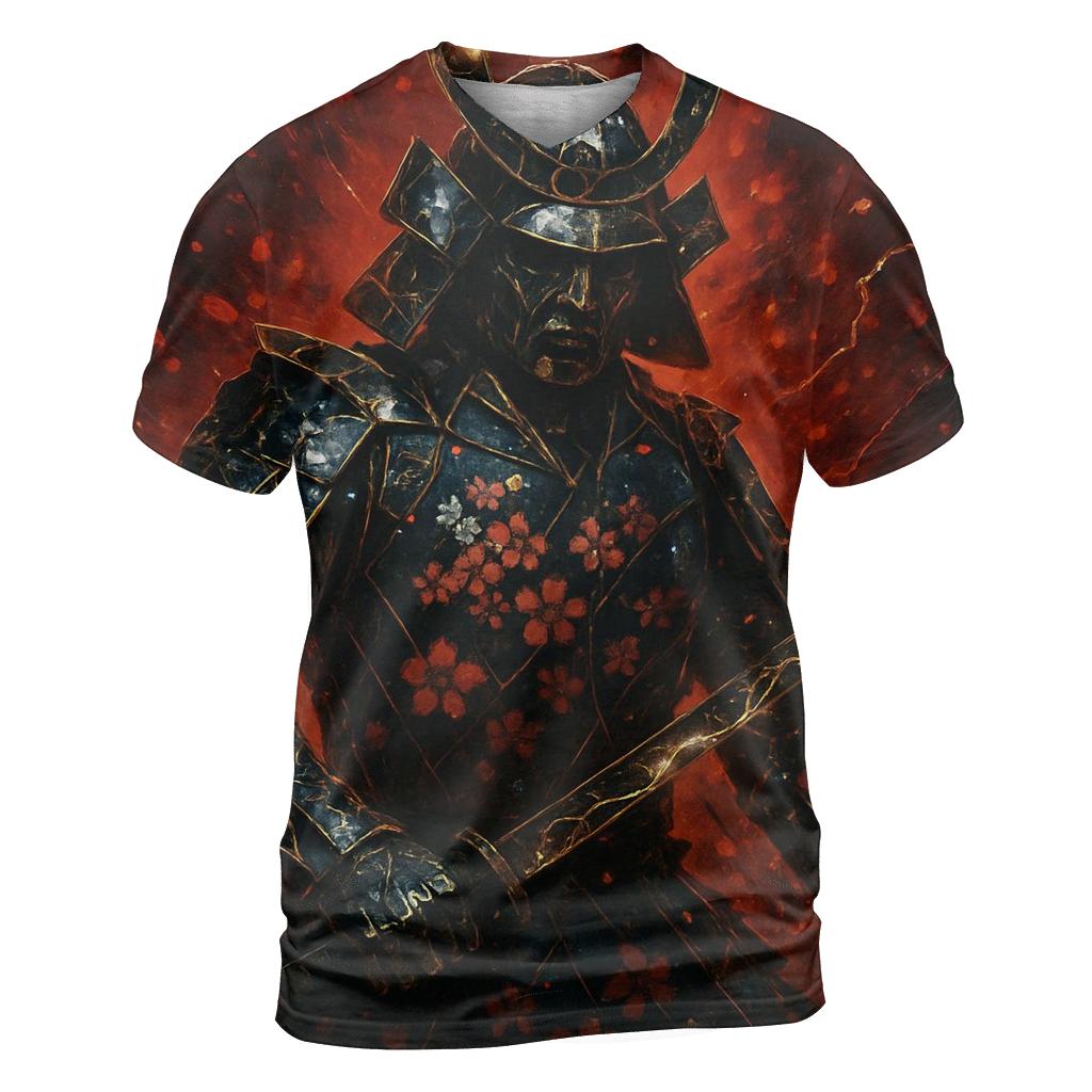 Shatterlight Samurai unique graphic print tees