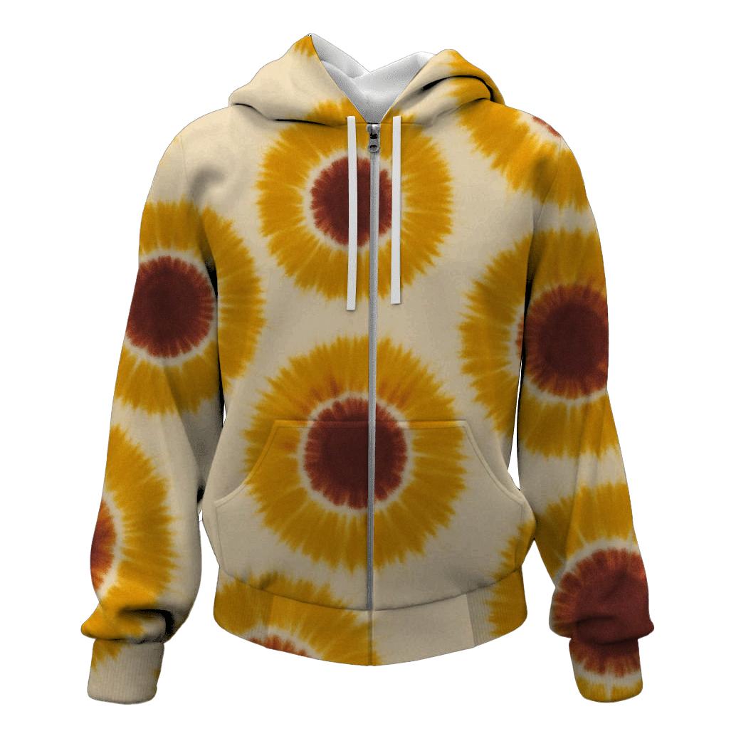 Sunspot Cluster Bullseye designer hoodies