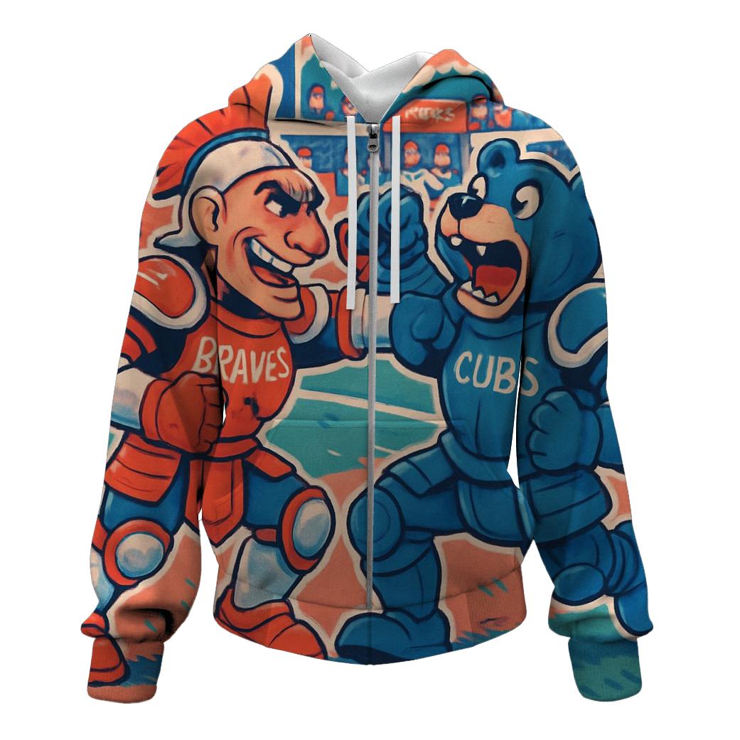 Mascot Melee On The Pitch hoodie trends