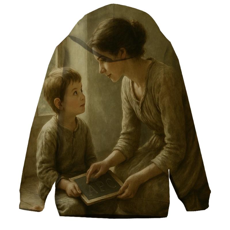 The First Teacher heavyweight hoodies