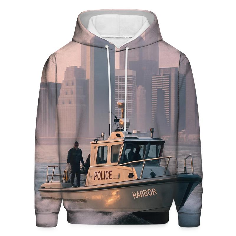 Harbor Patrol At Dawn hoodie styles