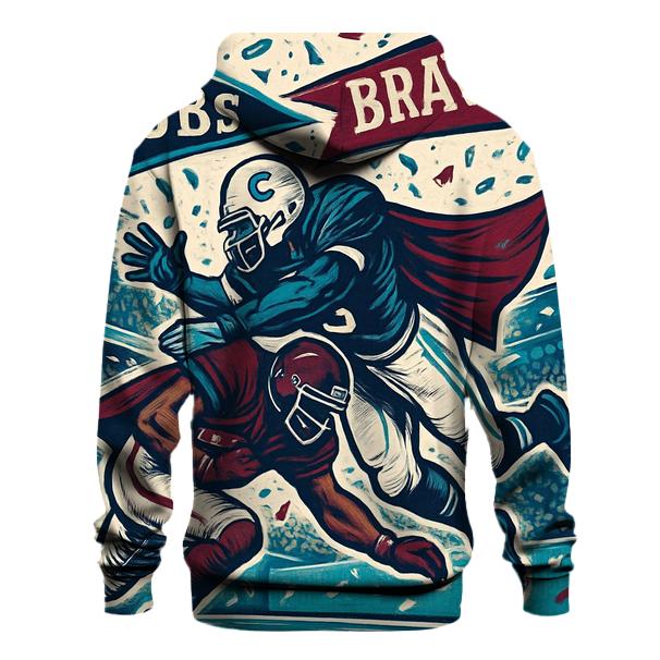 Pennant Rush Tackle embroidered hoodies