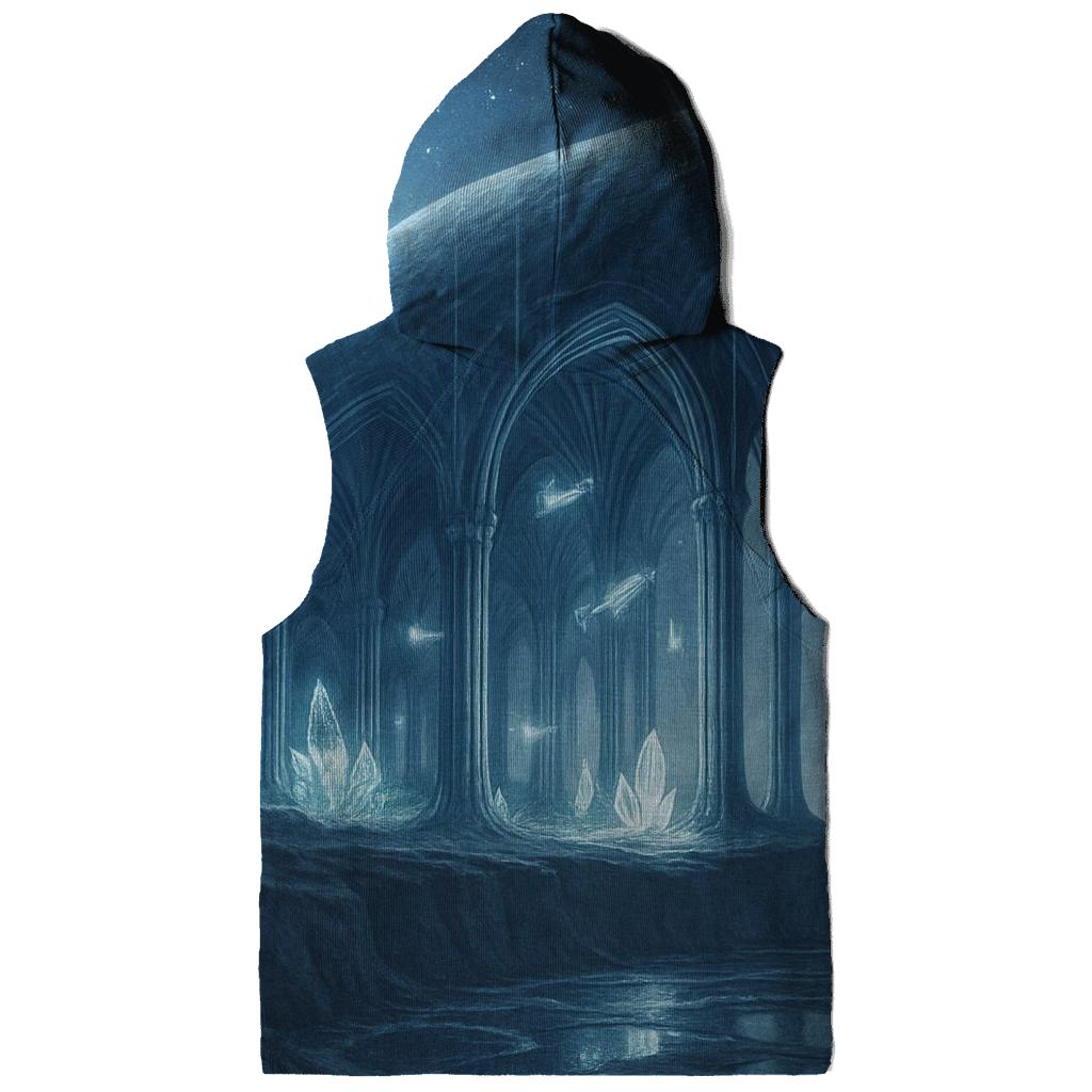 Cerulean Whale Cathedral graphic hoodies