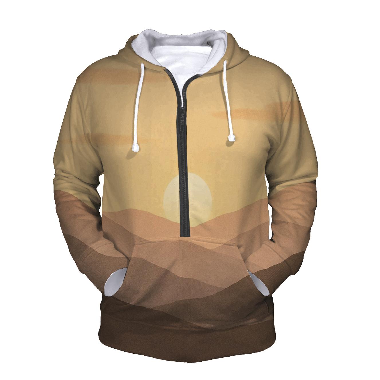 Dawn Of Quiet embroidered hoodies