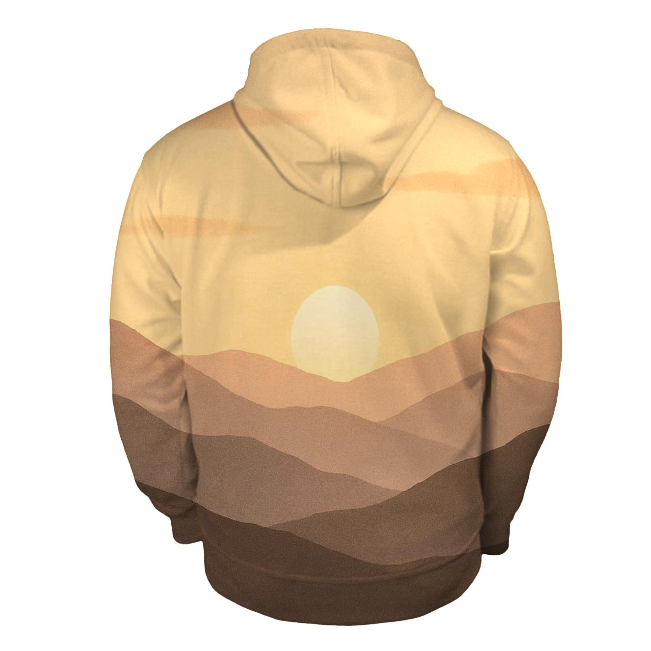 Dawn Of Quiet embroidered hoodies