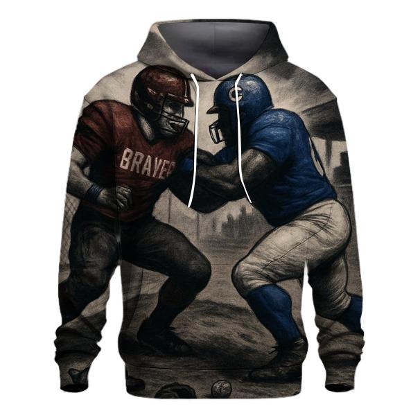 Bullpen Linebacker Standoff custom hoodies