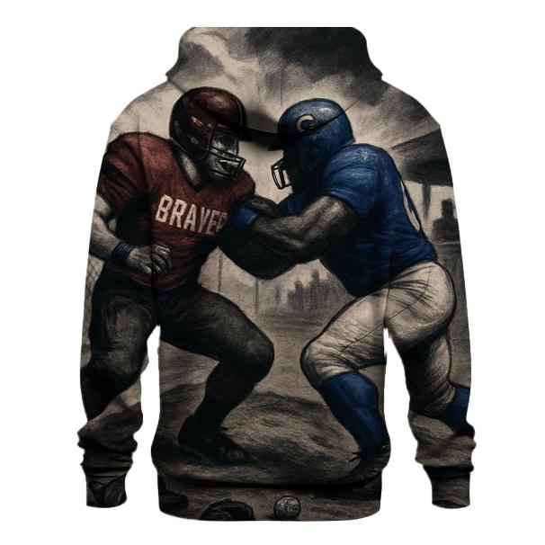 Bullpen Linebacker Standoff custom hoodies