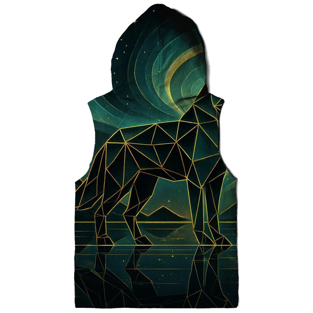 Auroral Geometry heavyweight hoodies