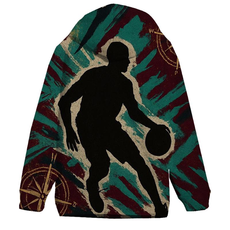 Soccer Street Art Collage premium hoodies