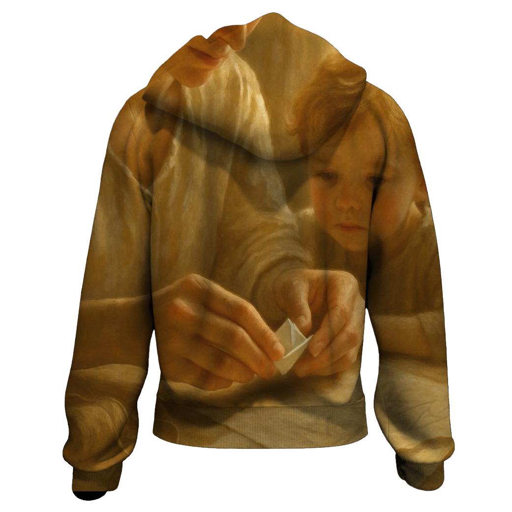 Hands That Build Tomorrow zip-up hoodies