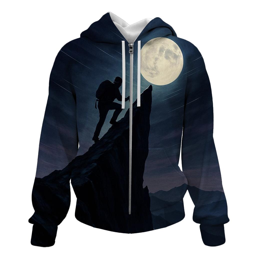 Night Climb Silhouette hoodie trends
