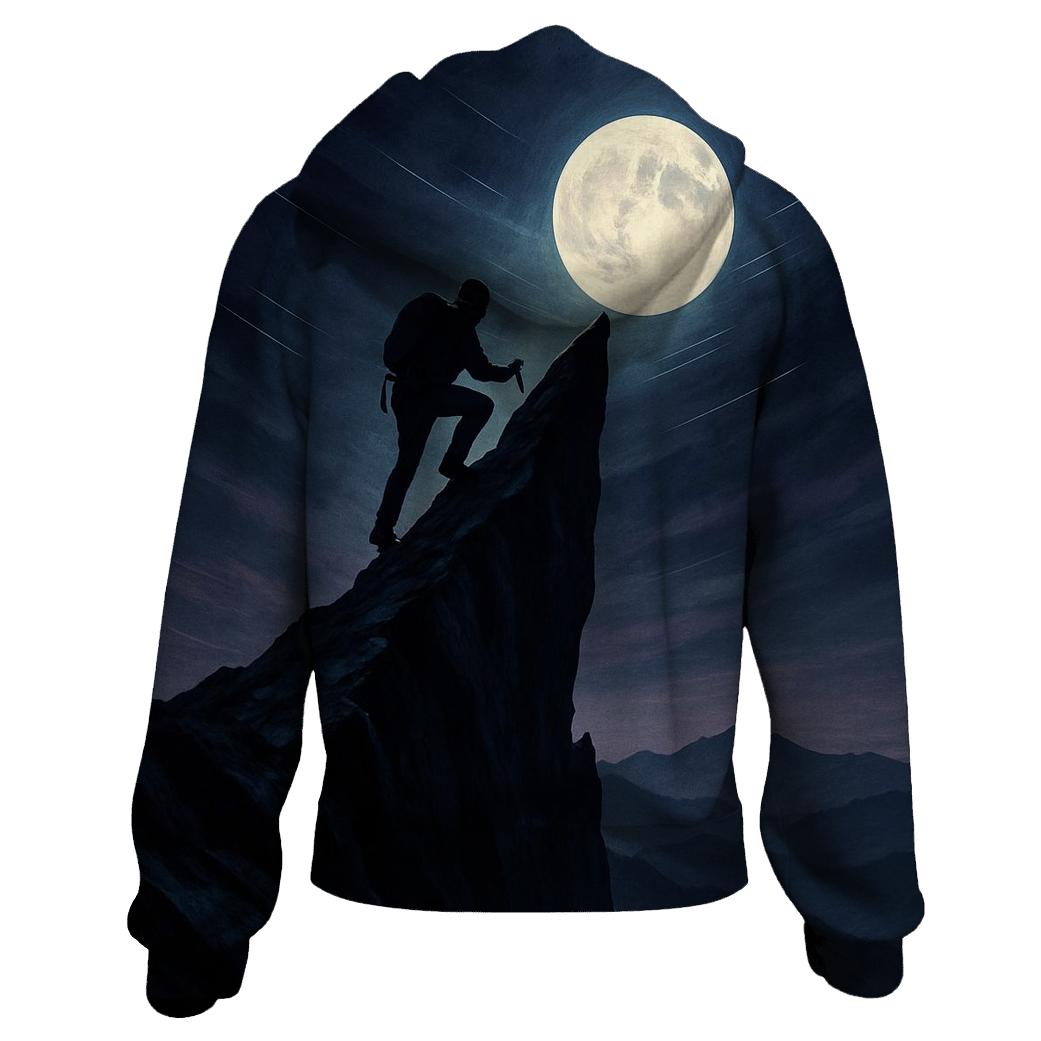 Night Climb Silhouette hoodie trends