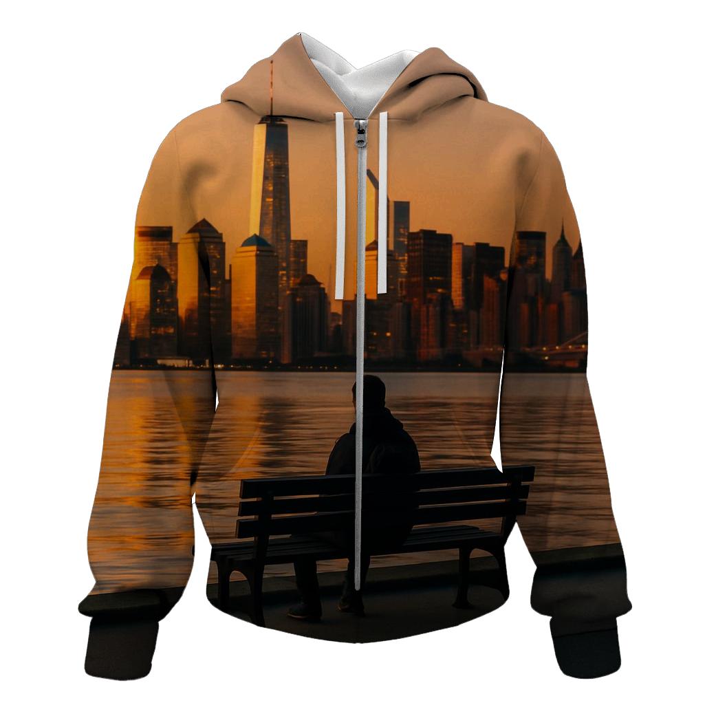Hudson Sunset Reflection hoodies fashion