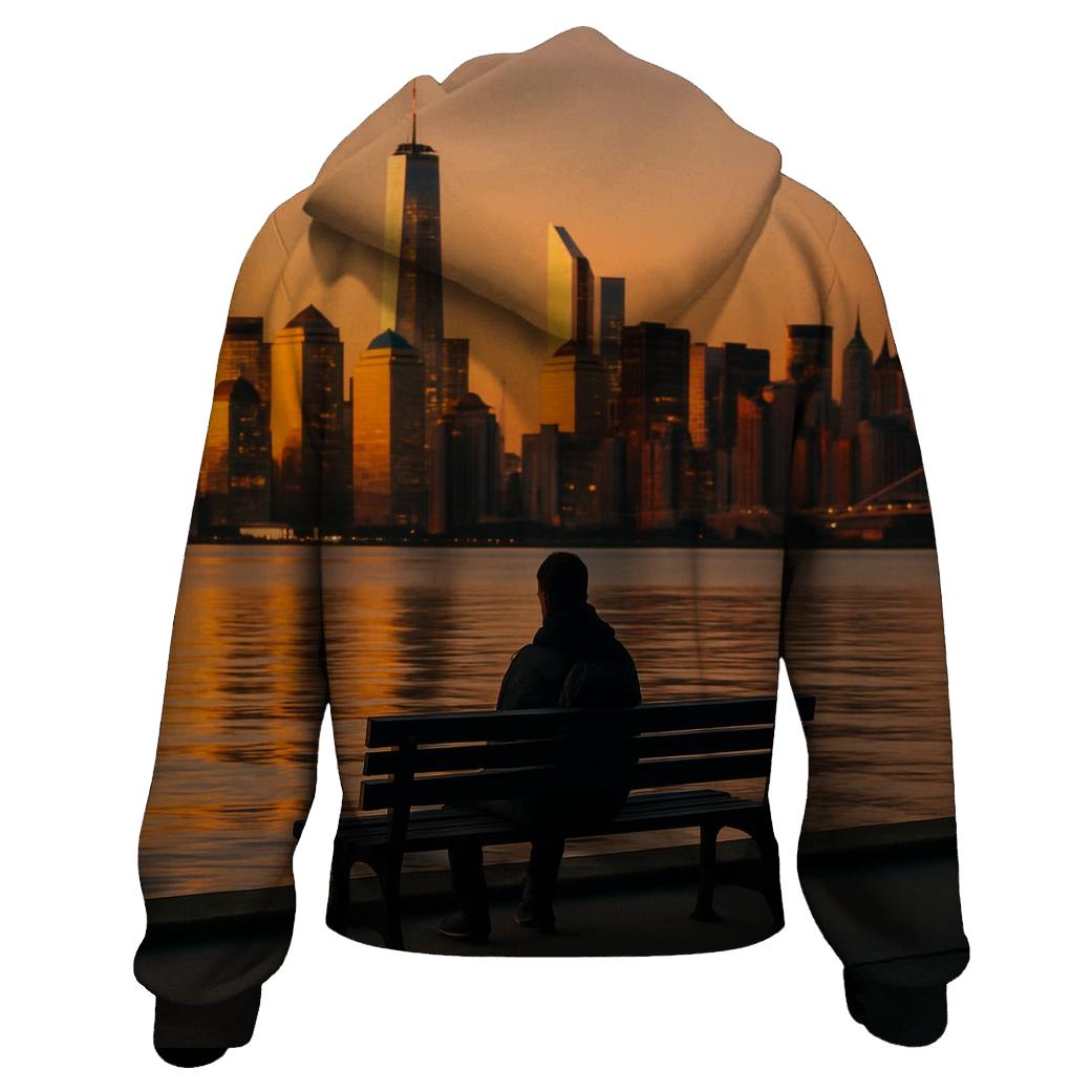Hudson Sunset Reflection hoodies fashion