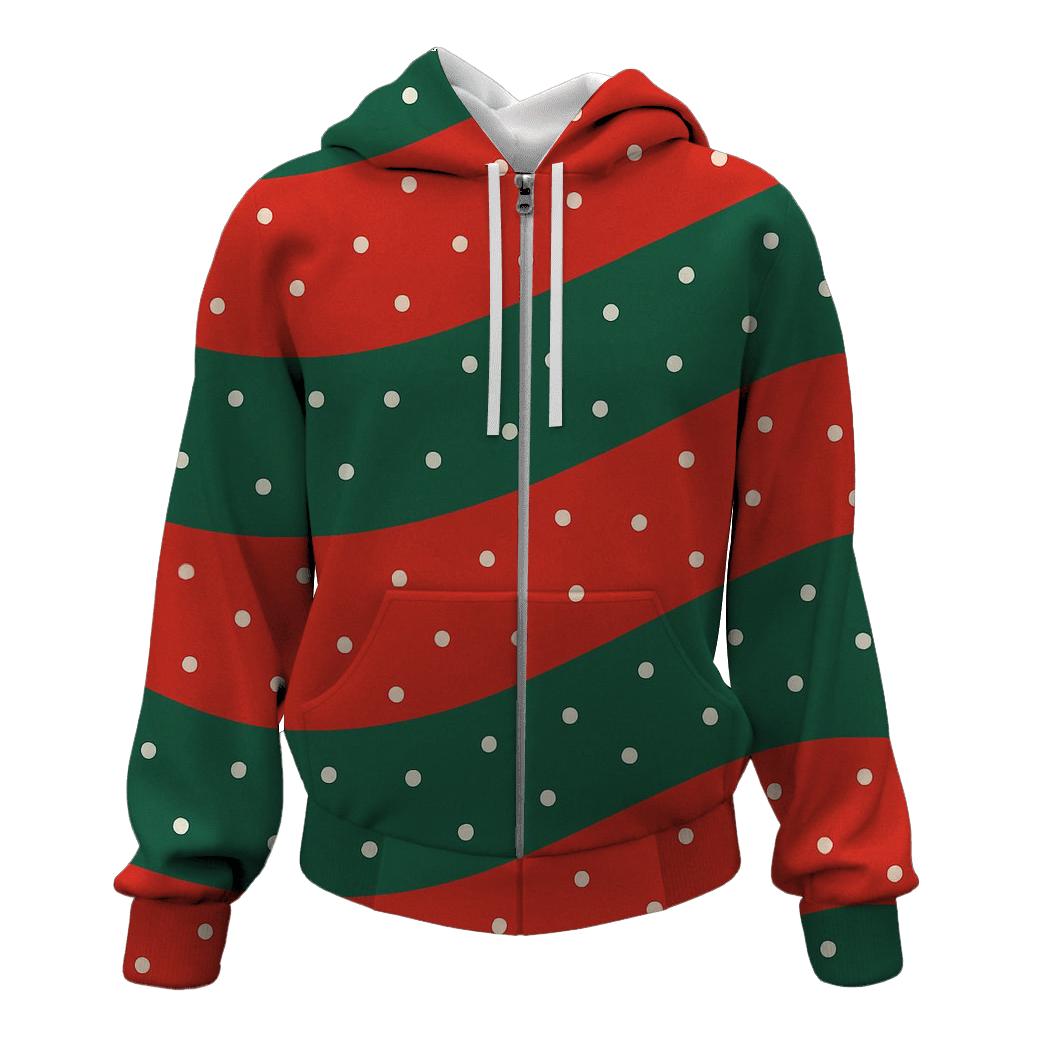 Diagonal Snow Drift Bands hoodie trends