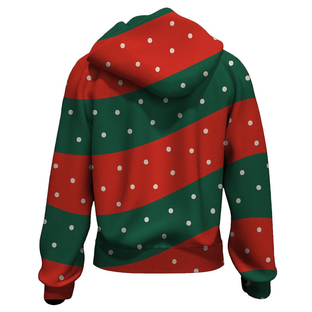 Diagonal Snow Drift Bands hoodie trends