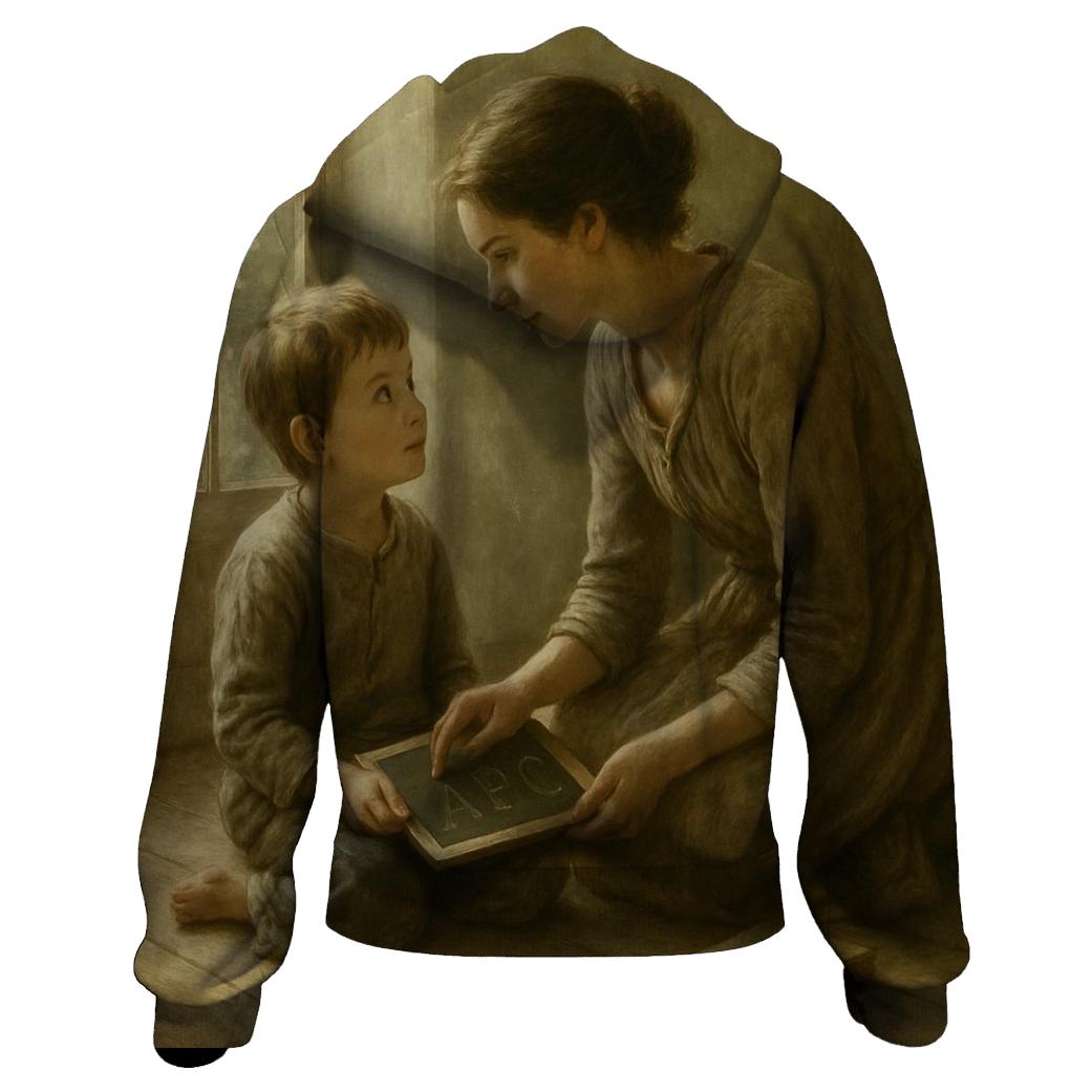 The First Teacher lightweight hoodies