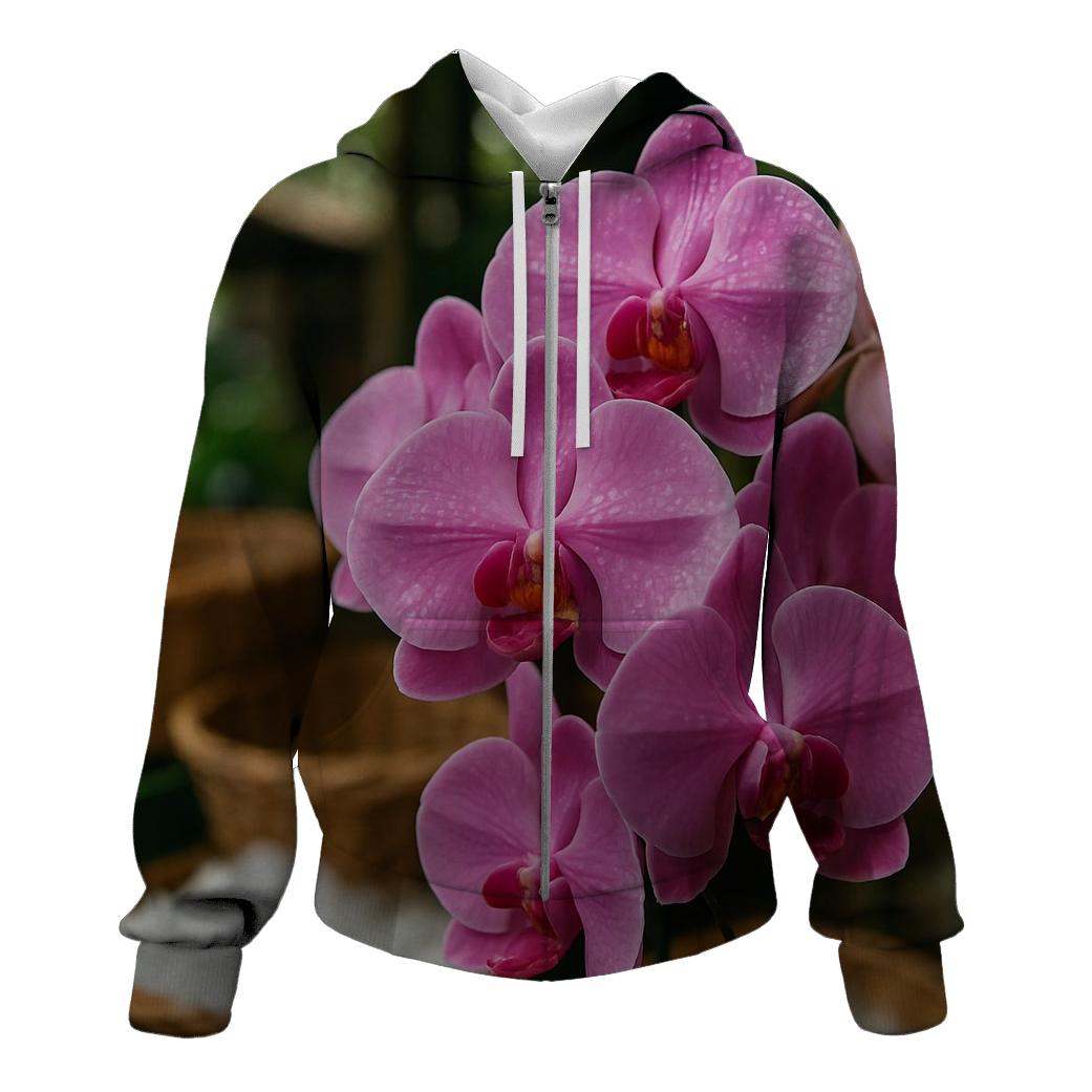 Wet Market Orchid Arrangement hoodie styles