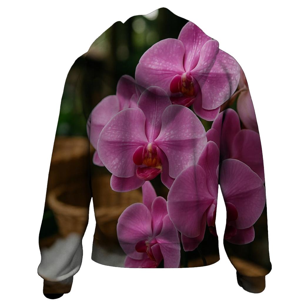 Wet Market Orchid Arrangement hoodie styles