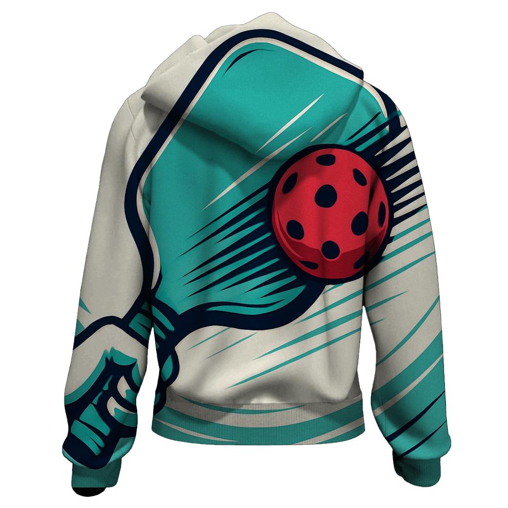 Table Tennis Motion Study premium hoodies