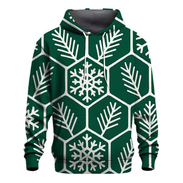 Snowflake Hex Pattern hoodie styles