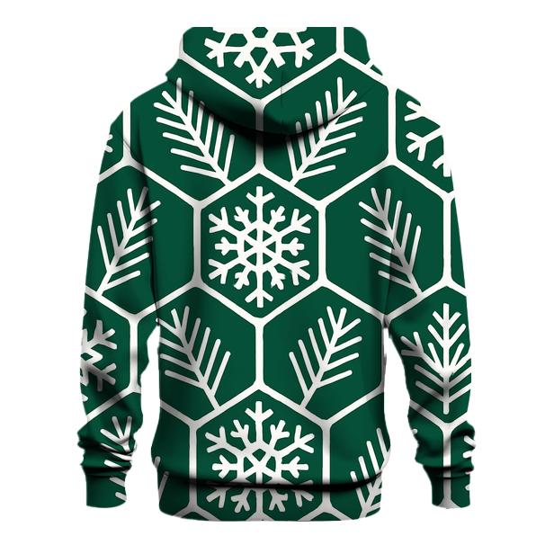 Snowflake Hex Pattern hoodie styles