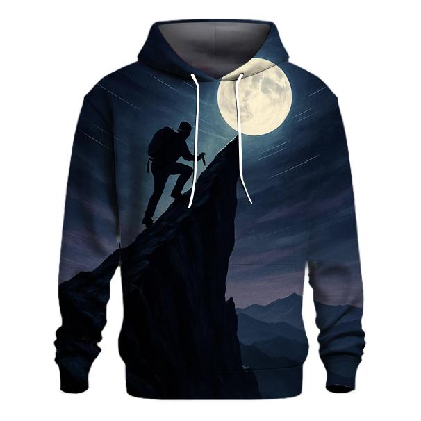 Night Climb Silhouette custom hoodies