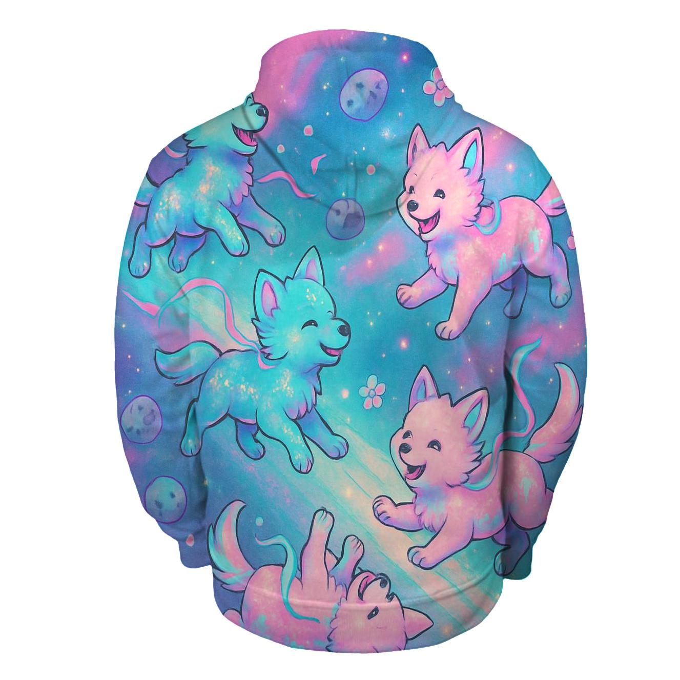 Stellar Pup Parade premium hoodies