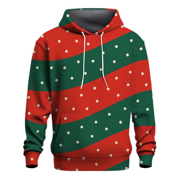 Diagonal Snow Drift Bands lightweight hoodies